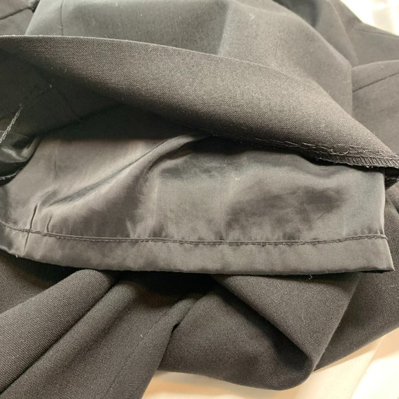 Alex Marie Dress Pants Career Relaxed Leg Fully Lined 16W Black Business Attire - Picture 6 of 6